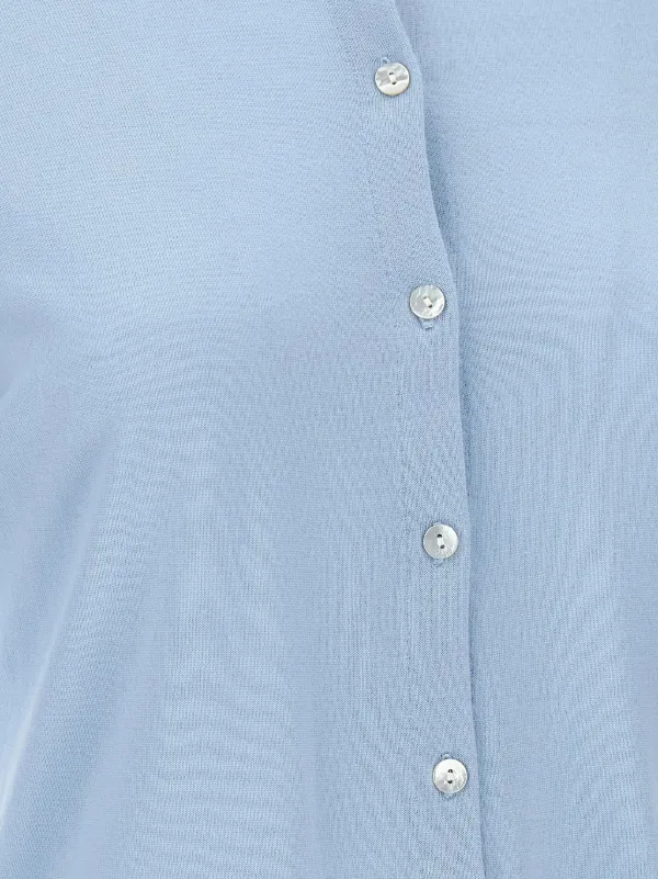 Theory Crop Cardi S' カーディガン | ブルー | FARFETCH JP