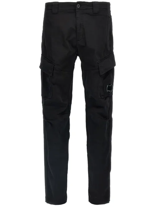 Pantalon cargo à patch logo - C.P. Company - Modalova