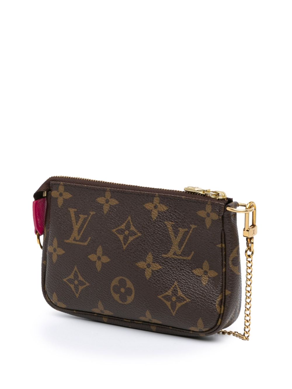 Louis Vuitton Pre-Owned 2018 Monogram Bears on Skis Christmas Animation Mini Pochette Accessories shoulder bag - Bruin