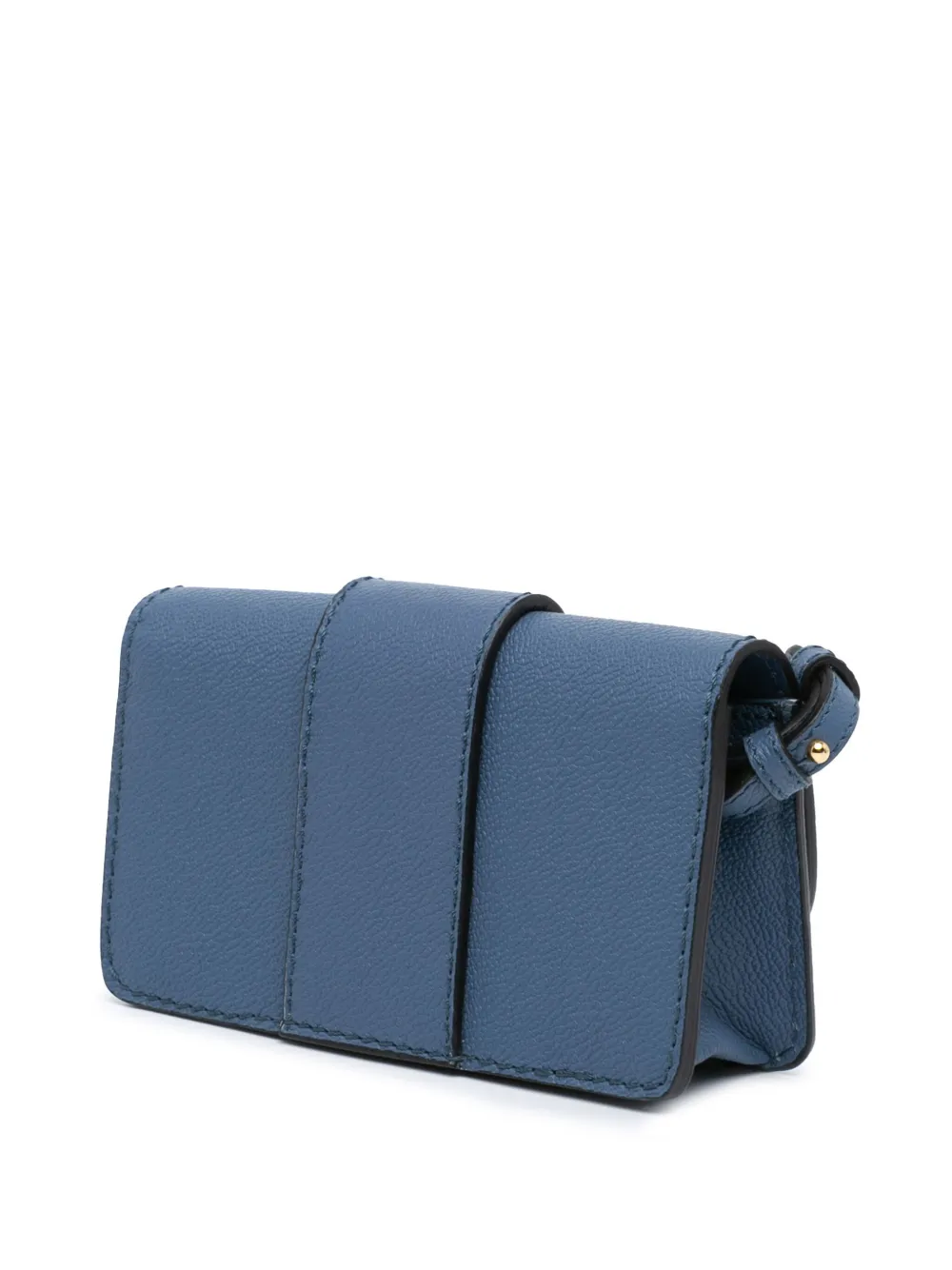 Burberry Pre-Owned 2000 Mini Leather Medley Chain crossbody bag - Blauw