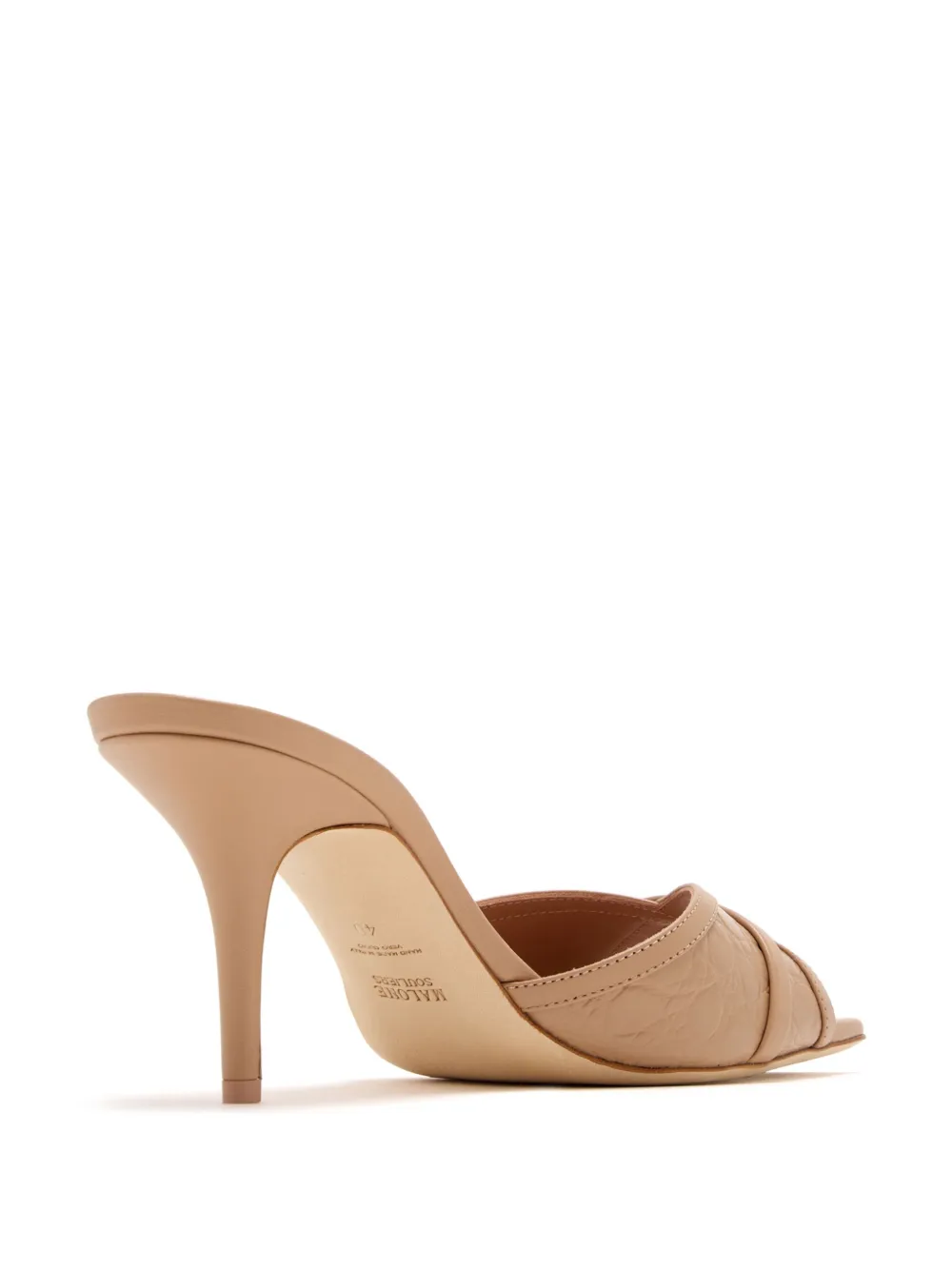 Malone Souliers 70mm leather mules Neutrals