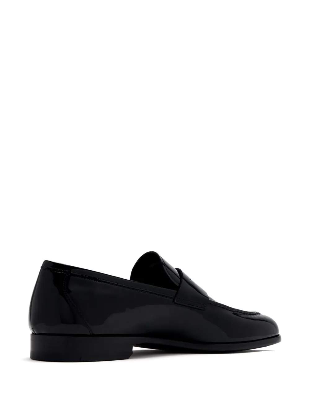 Magnanni leather loafers Black