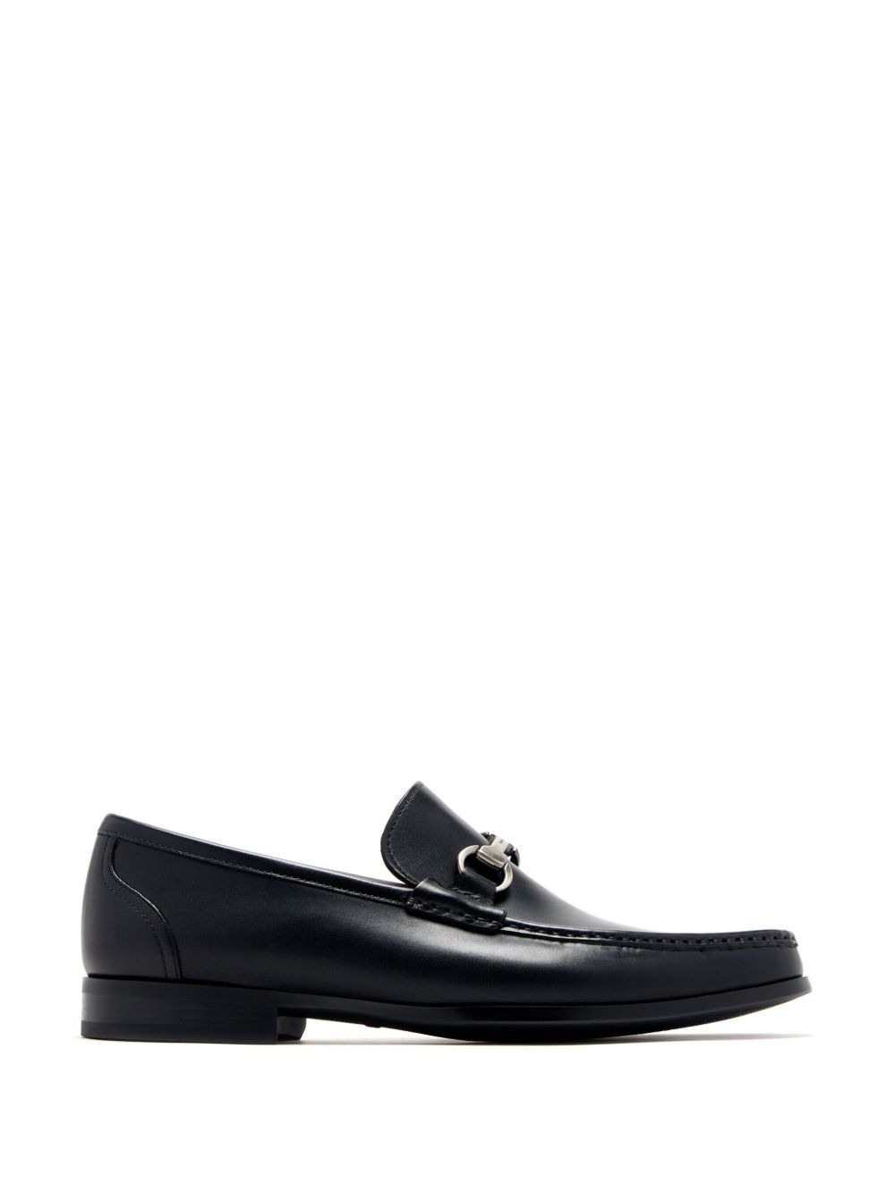 Magnanni brushed-finish loafers Black