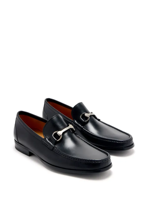 Magnanni brushed-finish Loafers | Black | FARFETCH BE