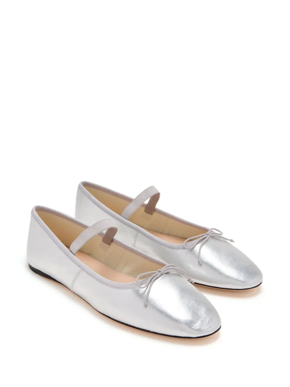 Loeffler Randall Leoni ballerina's - Zilver