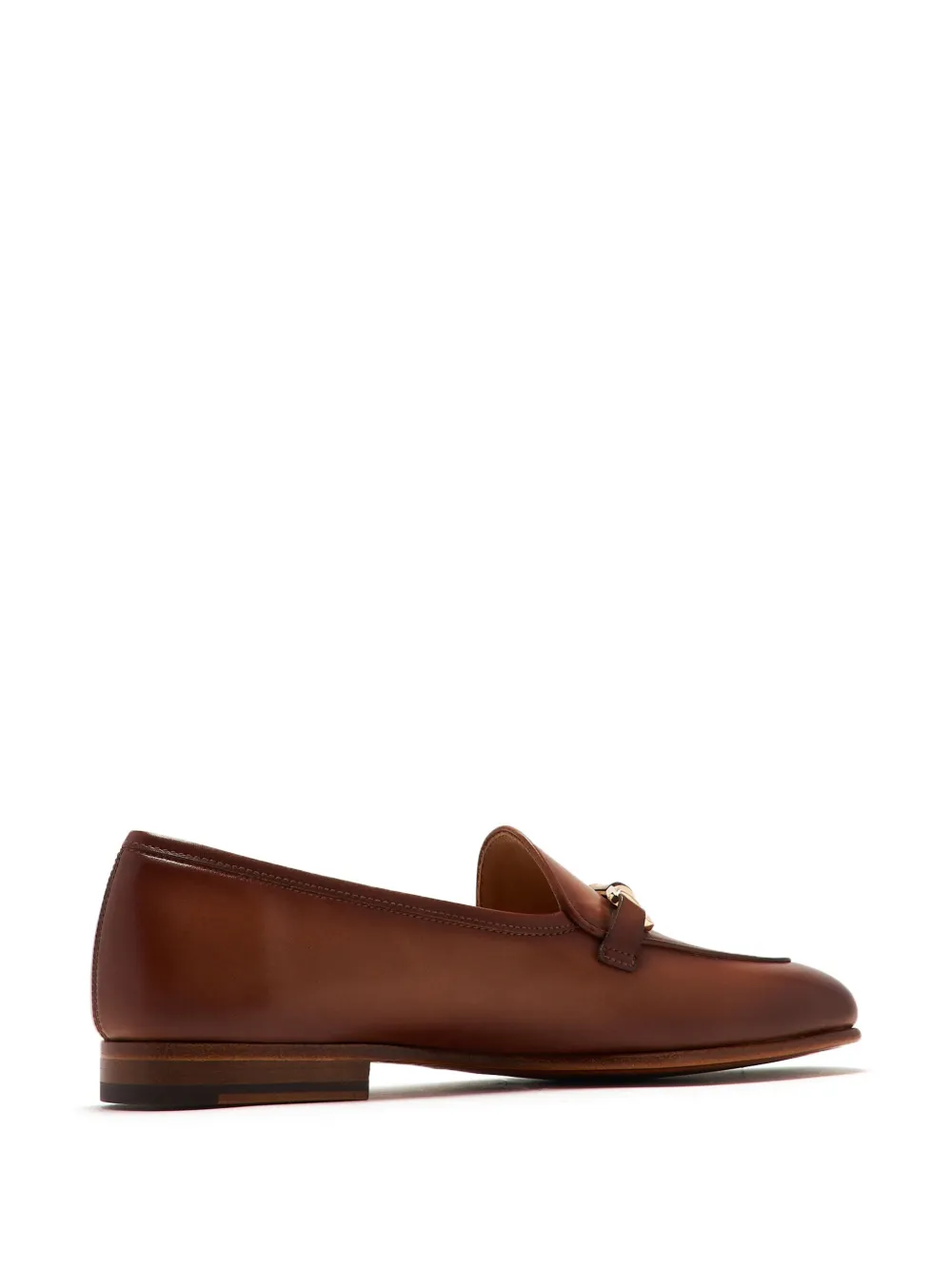 Magnanni horsebit-detail loafers Brown