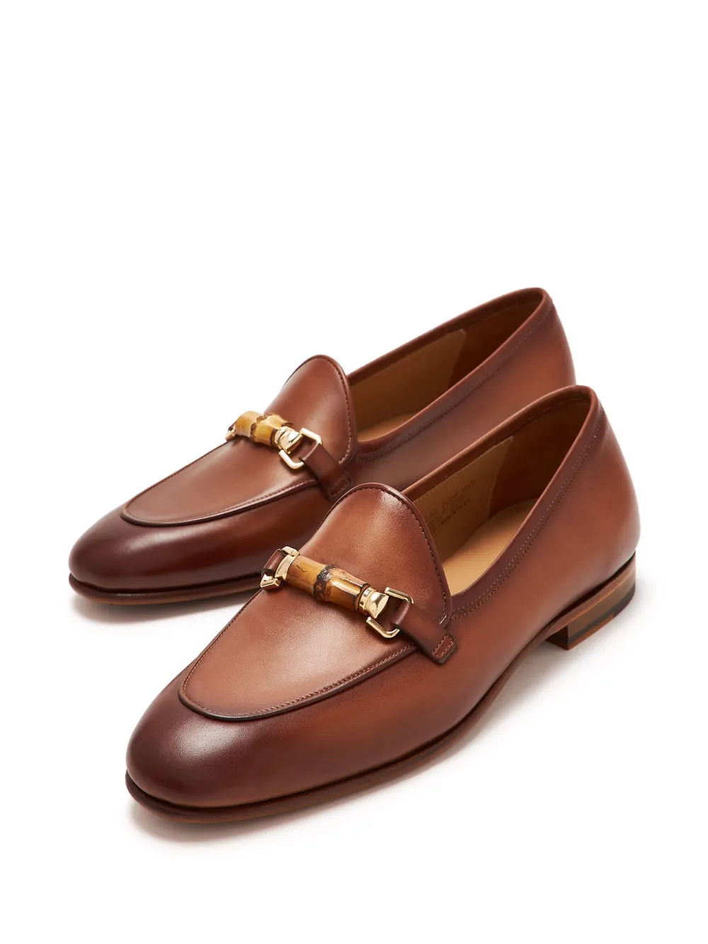 Magnanni horsebit-detail loafers Brown