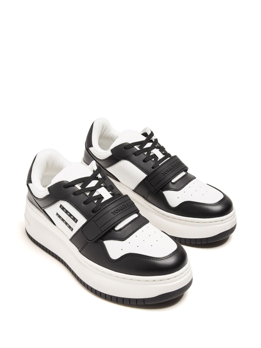 Tommy Hilfiger Retro Basket sneakers - Zwart