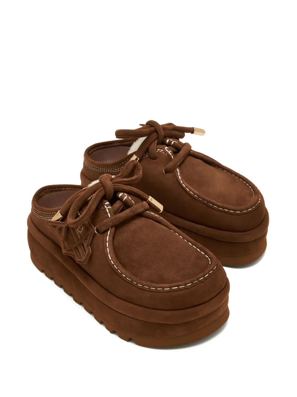 NAKED WOLFE Blizzard platform mules | Flat Mules | Image 2
