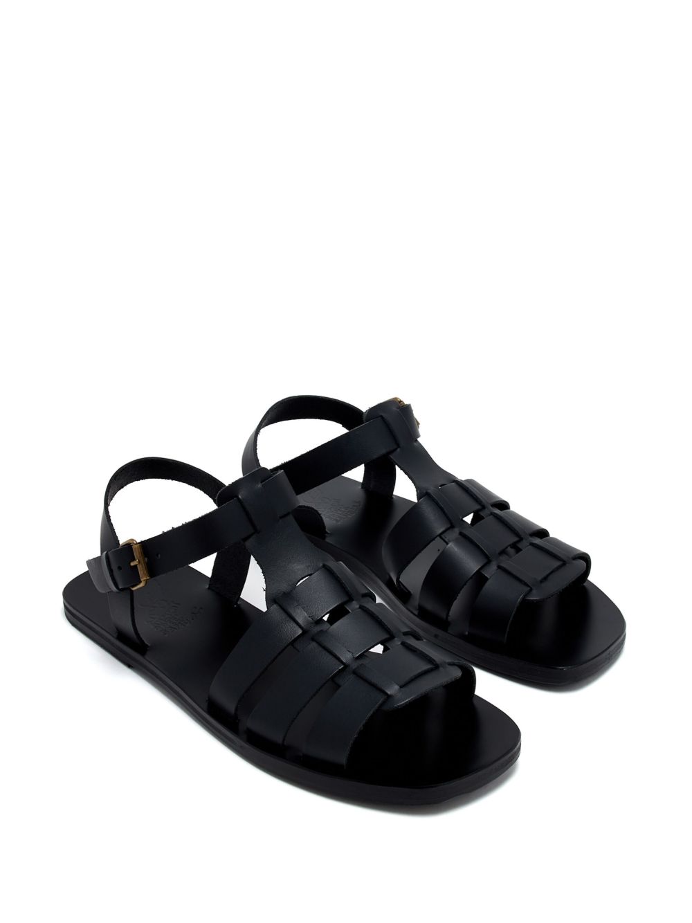 Ancient Greek Sandals Ektoras sandals - Zwart