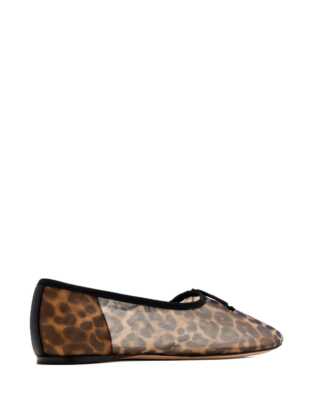 Loeffler Randall Ballerina's met luipaardprint Bruin