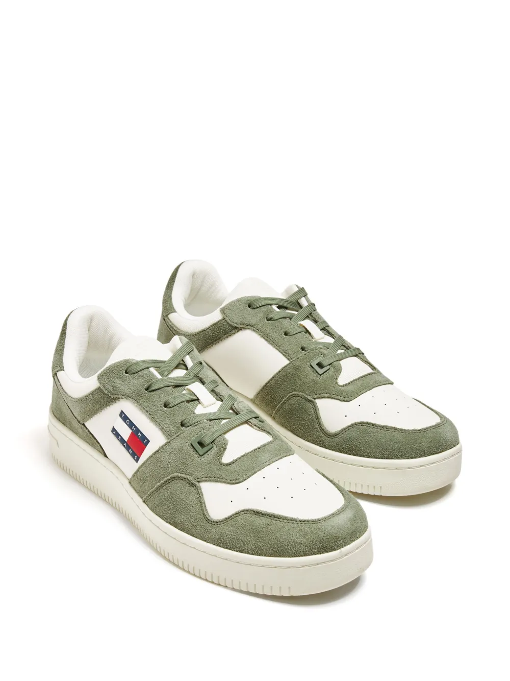 Tommy Hilfiger Suède sneakers - Groen