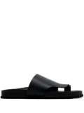 Ancient Greek Sandals Xenofon slides - Black