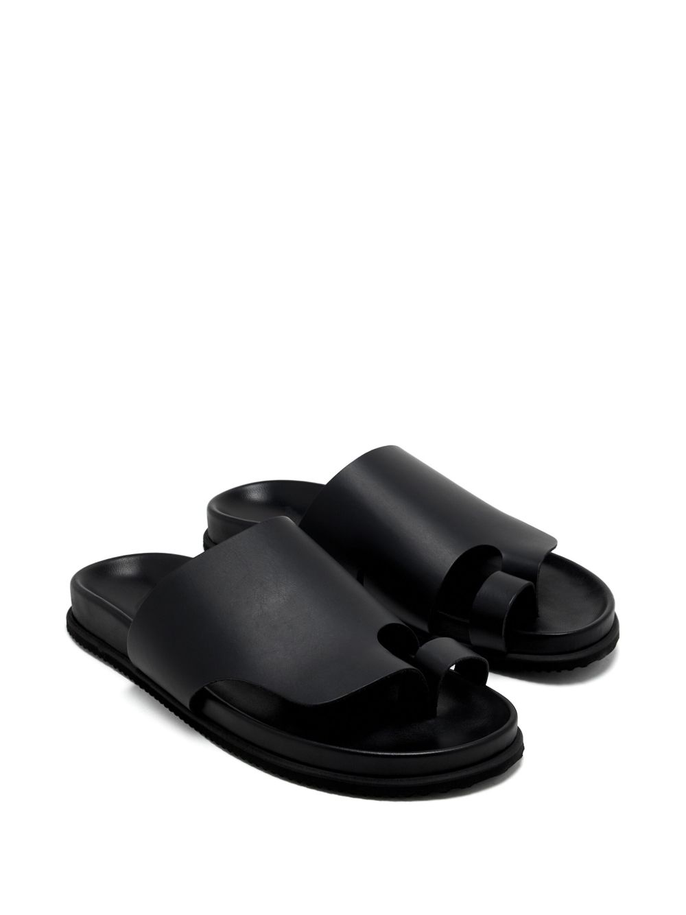 Ancient Greek Sandals Xenofon slides - Zwart