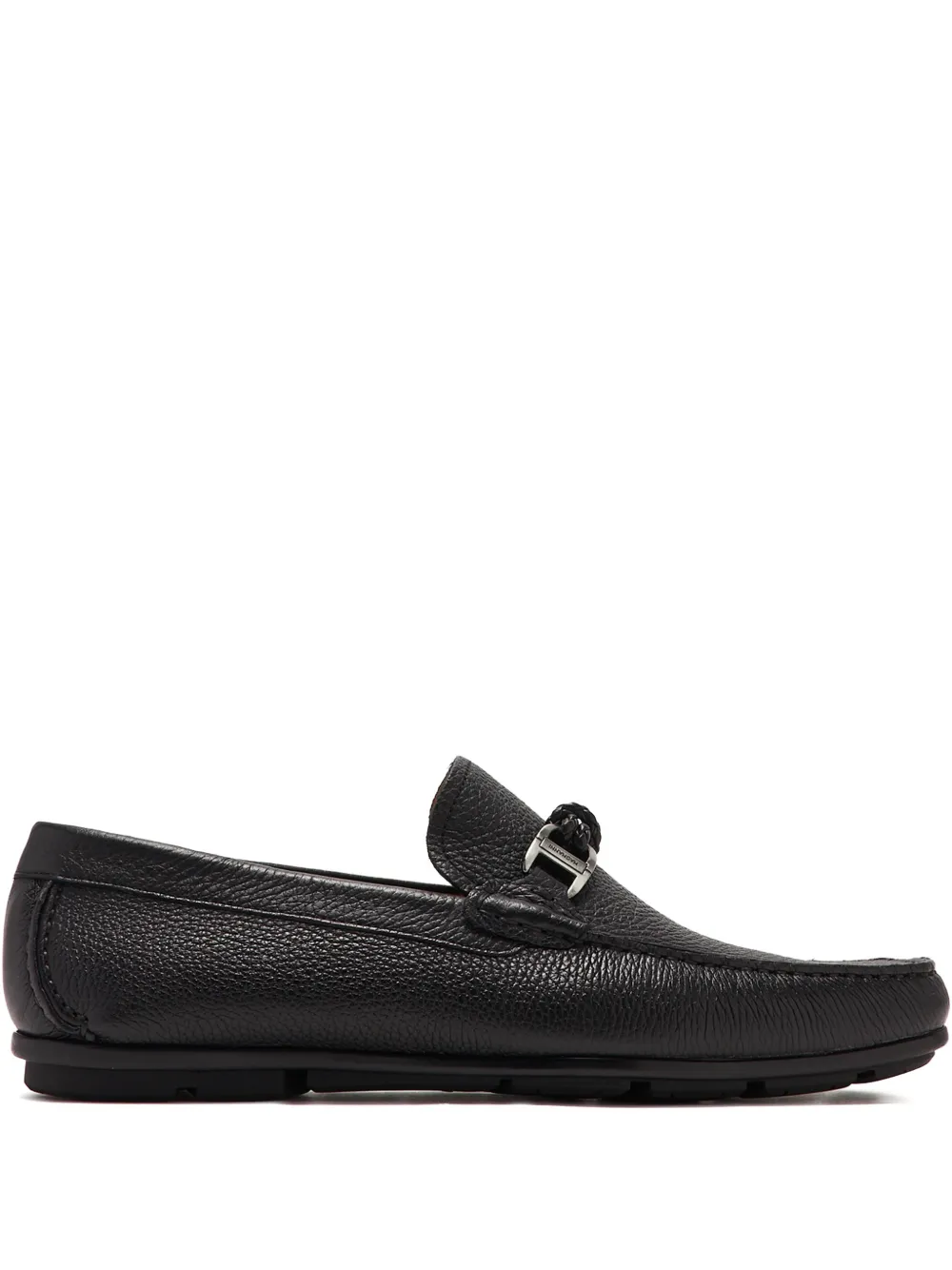 Magnanni Montijo square-toe loafers - Nero