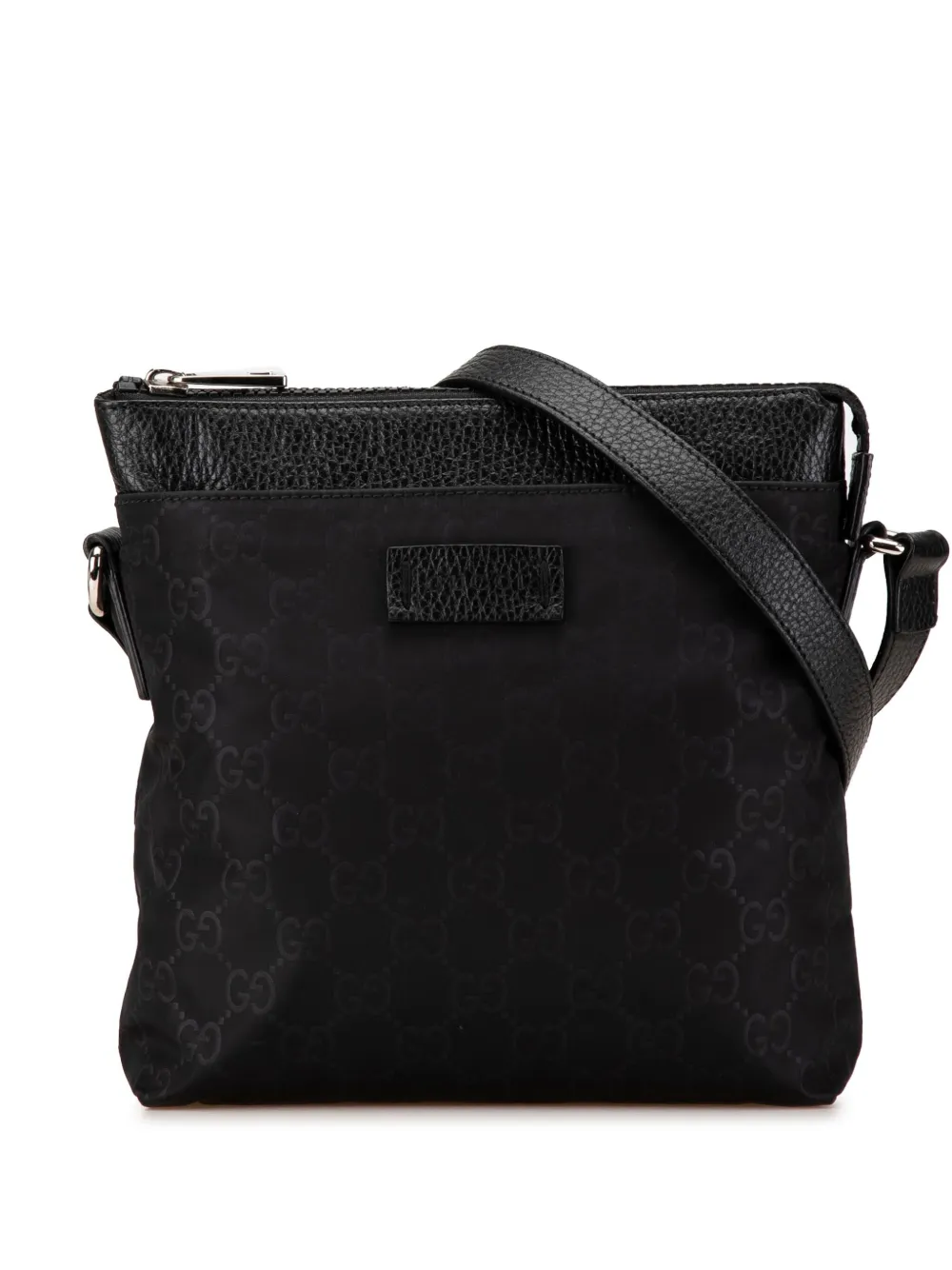 Gucci Pre-Owned 2000-2015 GG Nylon crossbody bag – Black