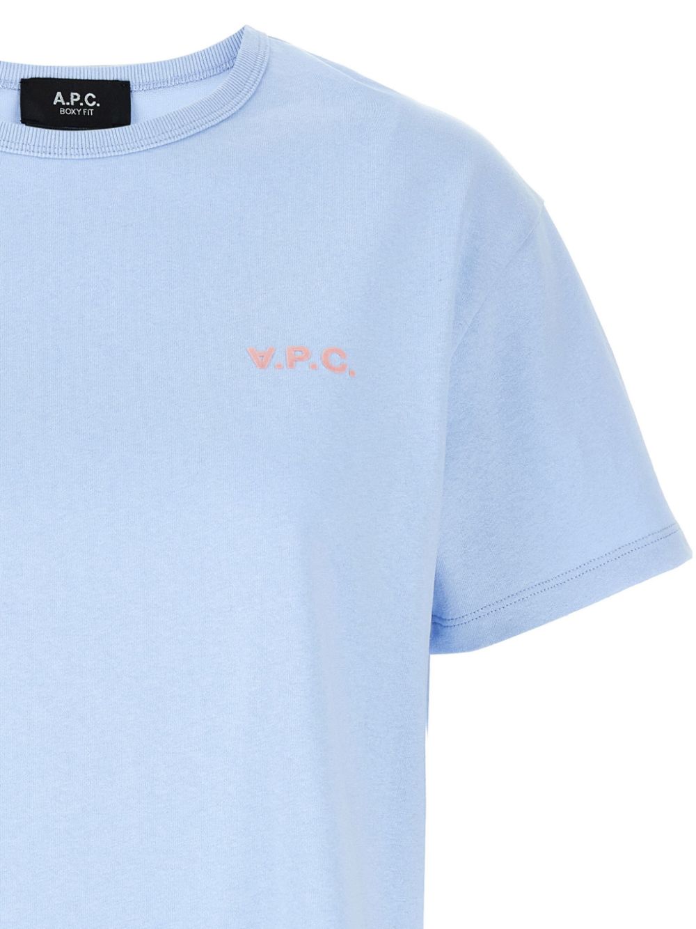 A.P.C. Boxy Petit T-shirt Blauw