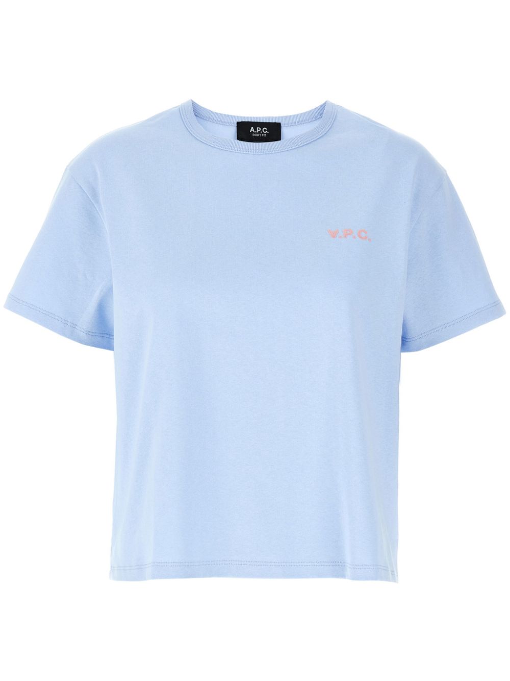 A.P.C. Boxy Petit T-shirt Blauw