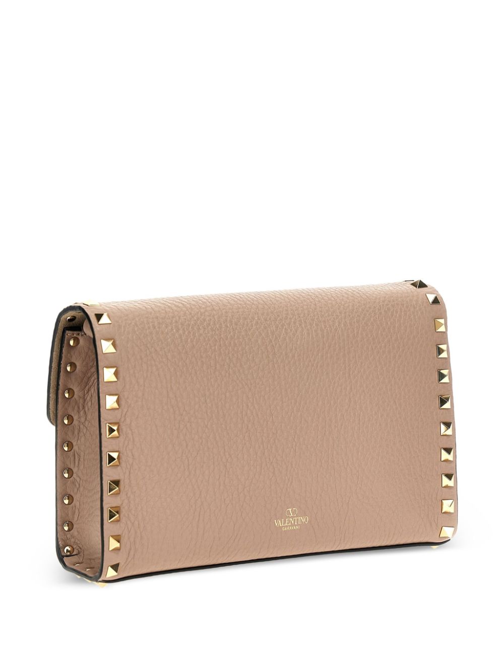 Valentino Garavani Rockstud clutch bag - Roze