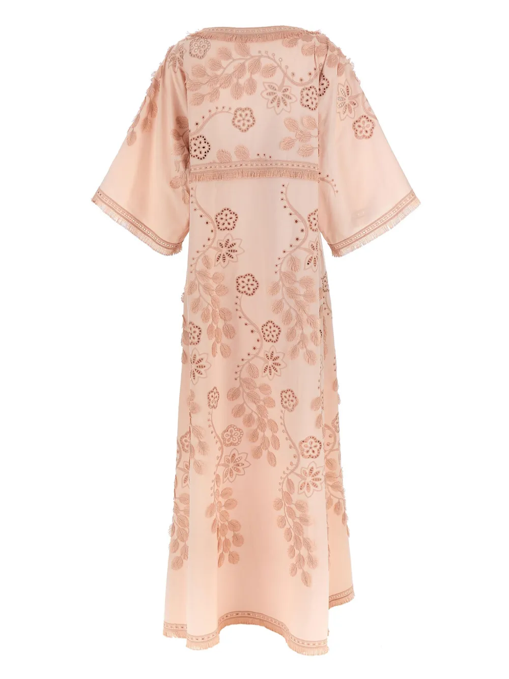 Alberta Ferretti Sangallo maxi dress - Roze