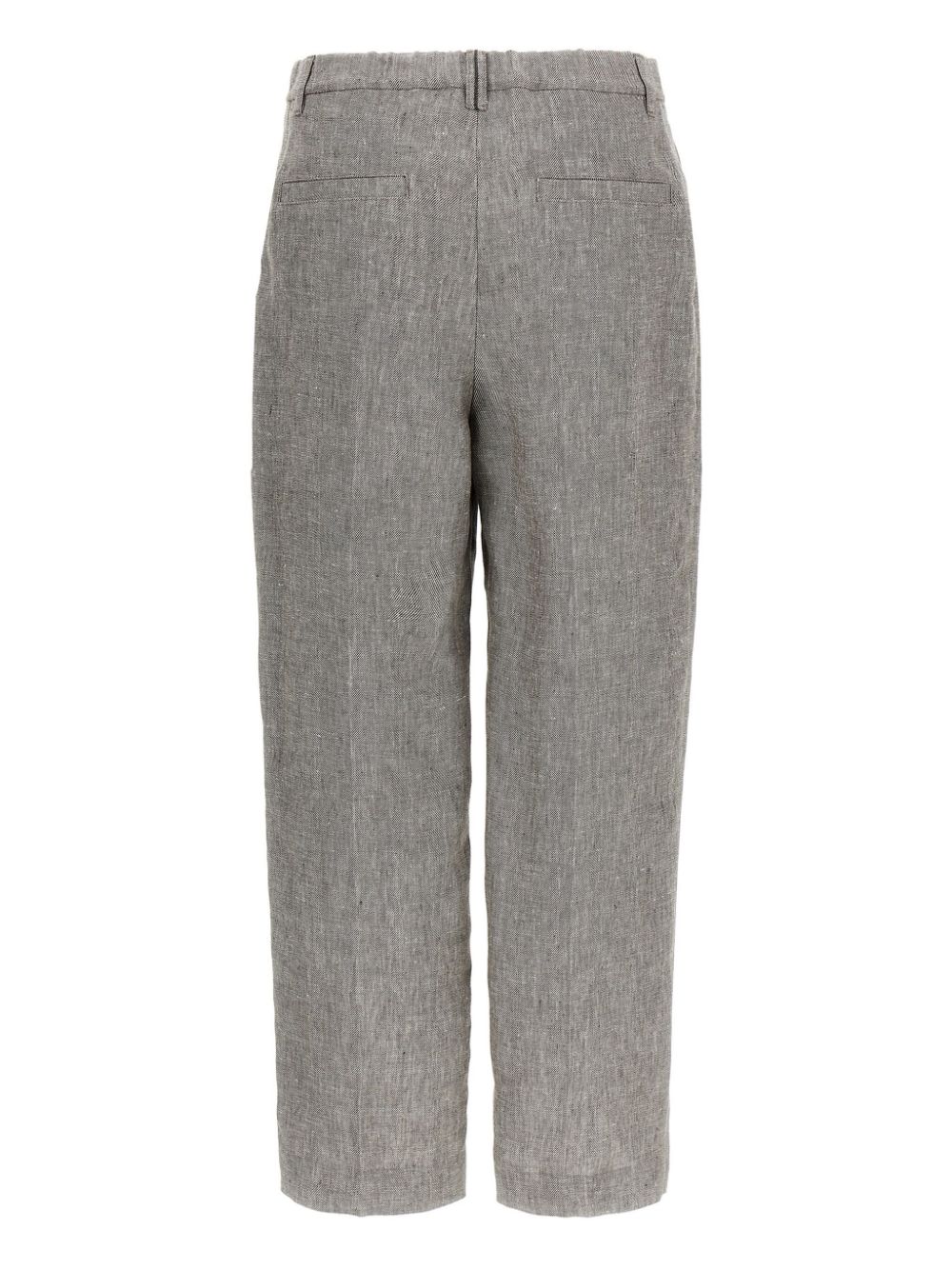 Brunello Cucinelli pleated wide-leg trousers - Bruin