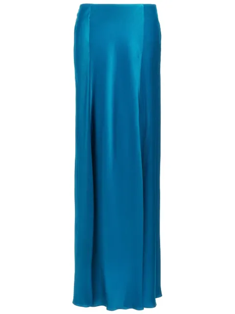 Alberta Ferretti satin maxi skirt