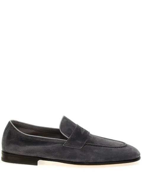 Brunello Cucinelli mocasines de gamuza