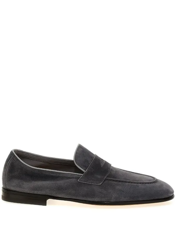 Brunello Cucinelli スエード ローファー | グレー | FARFETCH JP