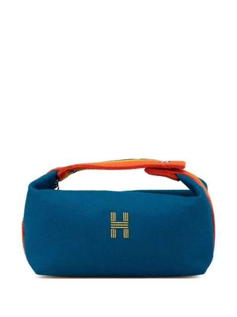 Hermès Pre-Owned 2017-2024 Small Toile Bride A Brac vanity bag