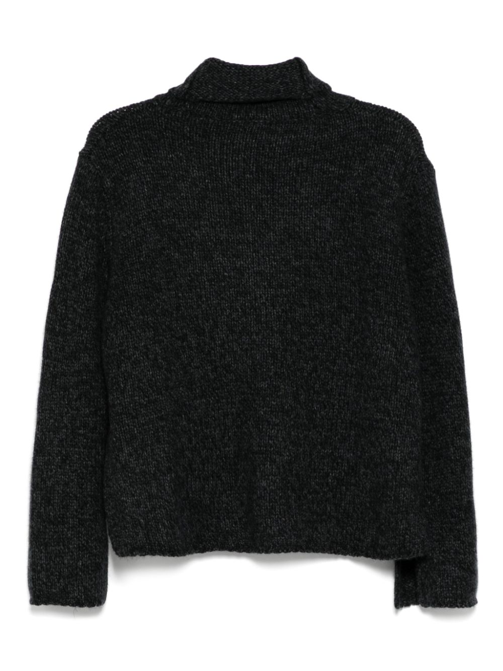 James Perse Pullover van gerecycled kasjmier - Zwart