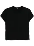 James Perse Brushed Elevated Jersey Short Sleeve T-shirt - Black