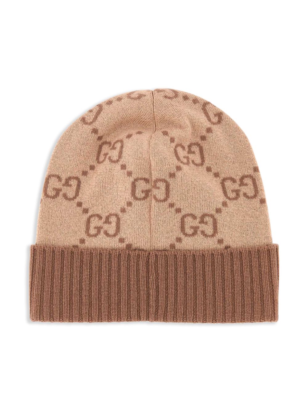 Gucci GG-jacquard beanie - Beige