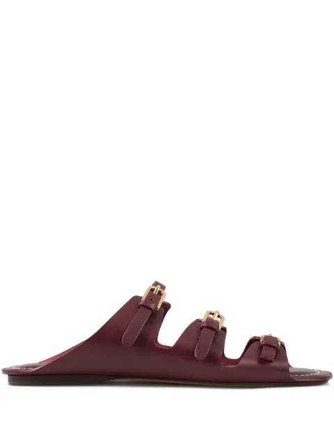 SANDRO leather sandals
