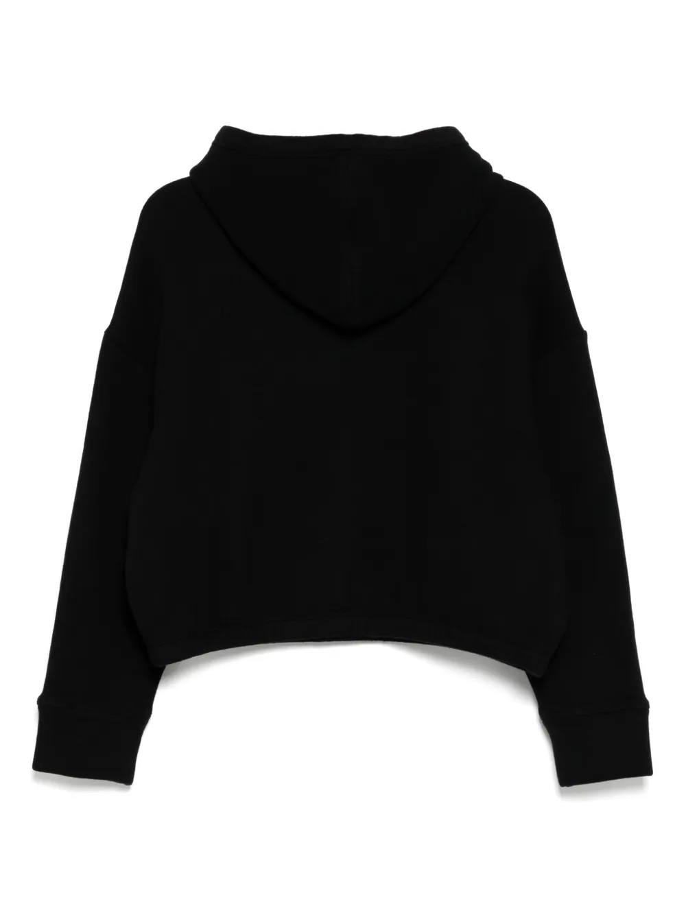 James Perse Cozy sweater met capuchon - Zwart