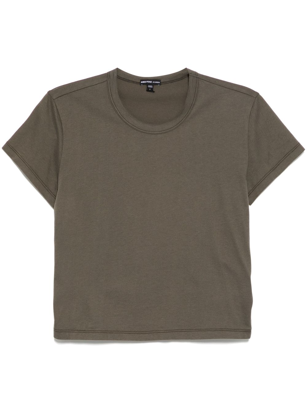 James Perse Brushed Elevated Jersey Short Sleeve T-shirt - Green