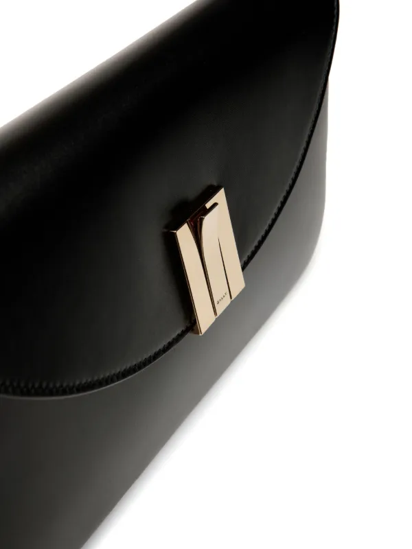 Bally Small Ollam Shoulder Bag | Black | FARFETCH