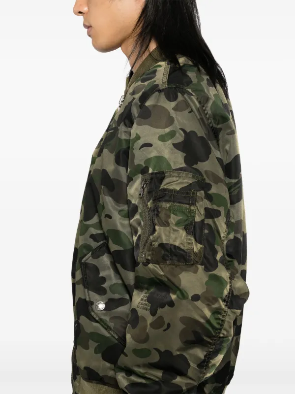 アベイシングエイプ迷彩 ミリタリージャケット