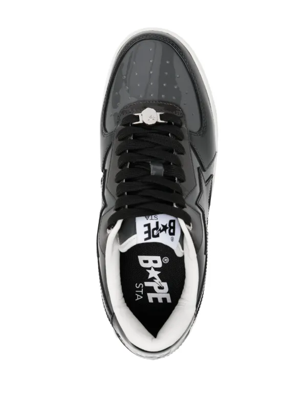 A BATHING APE® Bape Sta Icon M2 スニーカー | ブラック | FARFETCH JP 