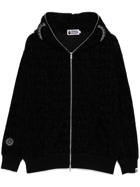 A BATHING APE® monogram-embroiderired jacket 