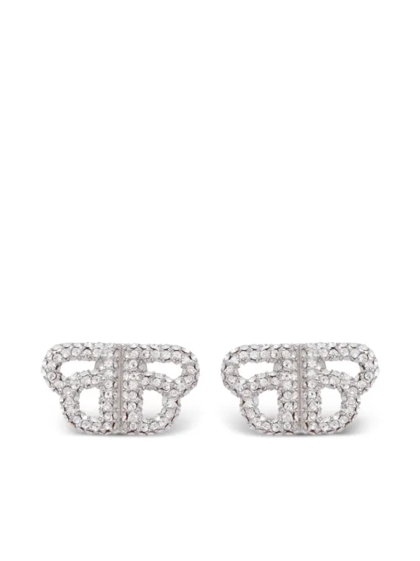 A BATHING APE® ロゴスタッズ ピアス | シルバートーン | FARFETCH JP