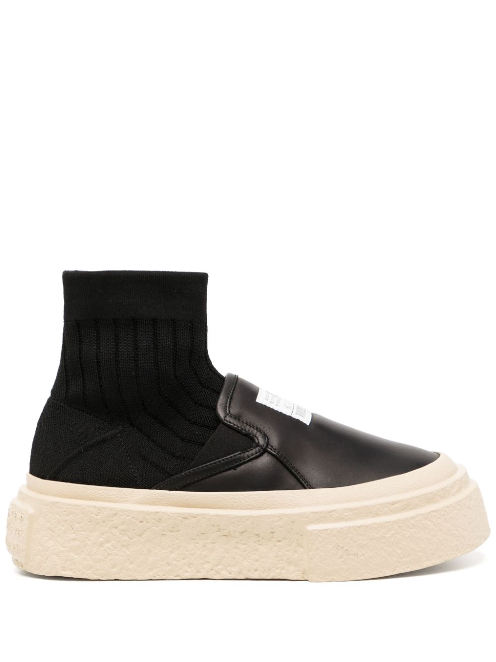 MM6 Maison Margiela 8AX socks sneakers Black