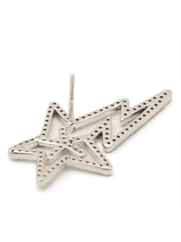 BAPY BY *A BATHING APE® BAPE STA ピアス | シルバートーン | FARFETCH JP