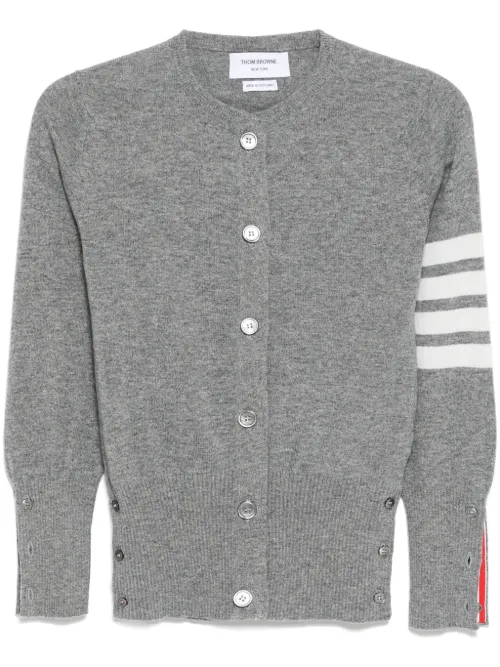 Cardigan à détail de rayures - Thom Browne - Modalova