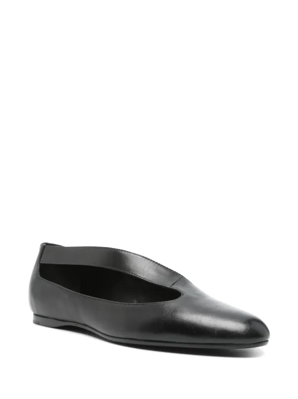 KHAITE Diana Ballet Flats | Black | FARFETCH