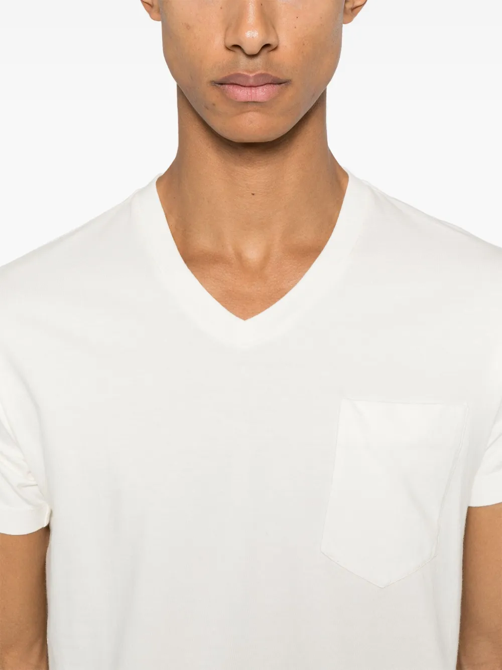 TOM FORD Katoenen T-shirt Wit