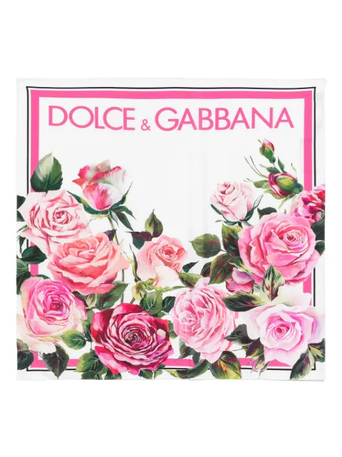 Dolce & Gabbana floral-print scarf FN090RGDCUH - 0