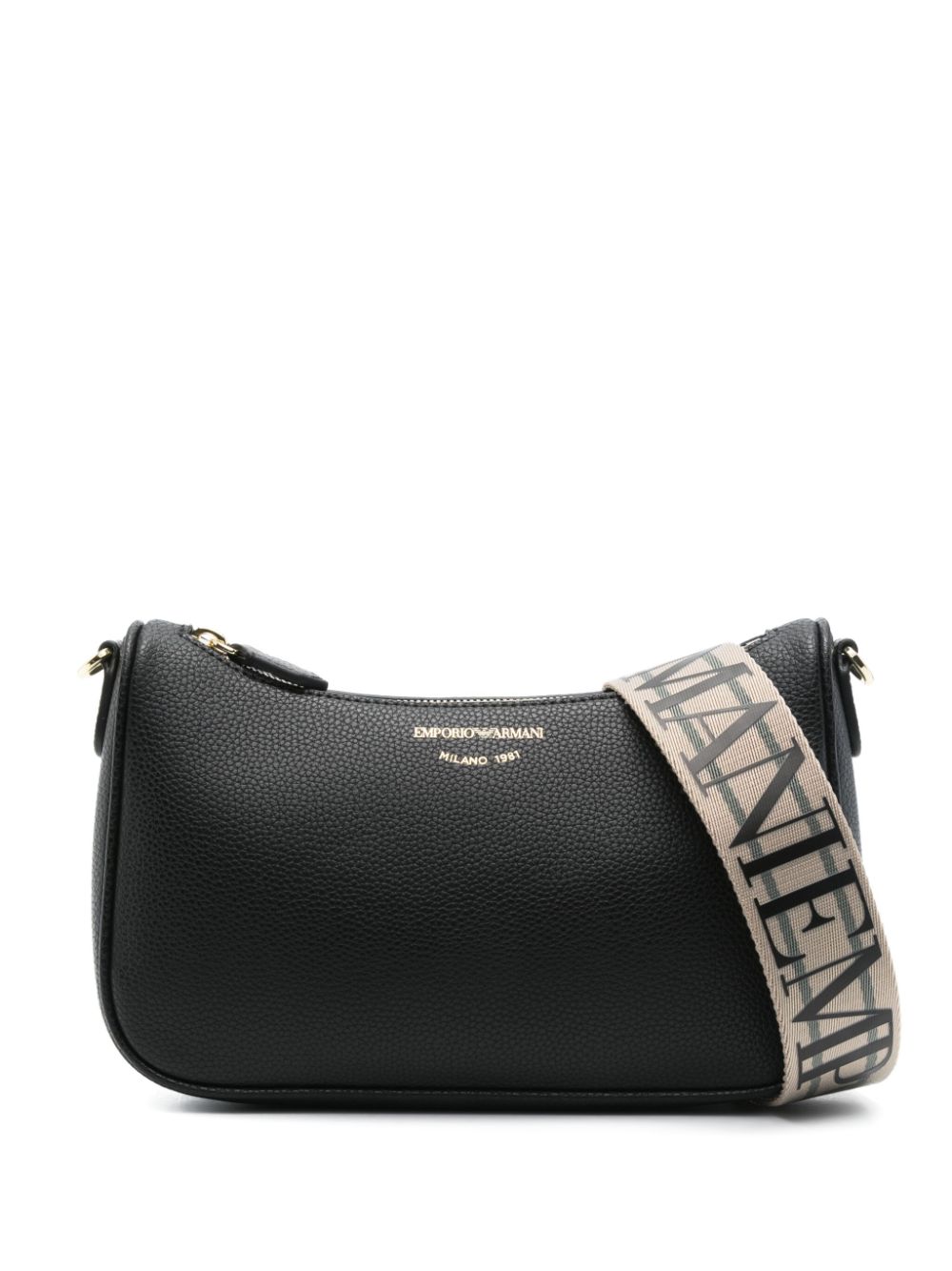 logo-print cross body bag