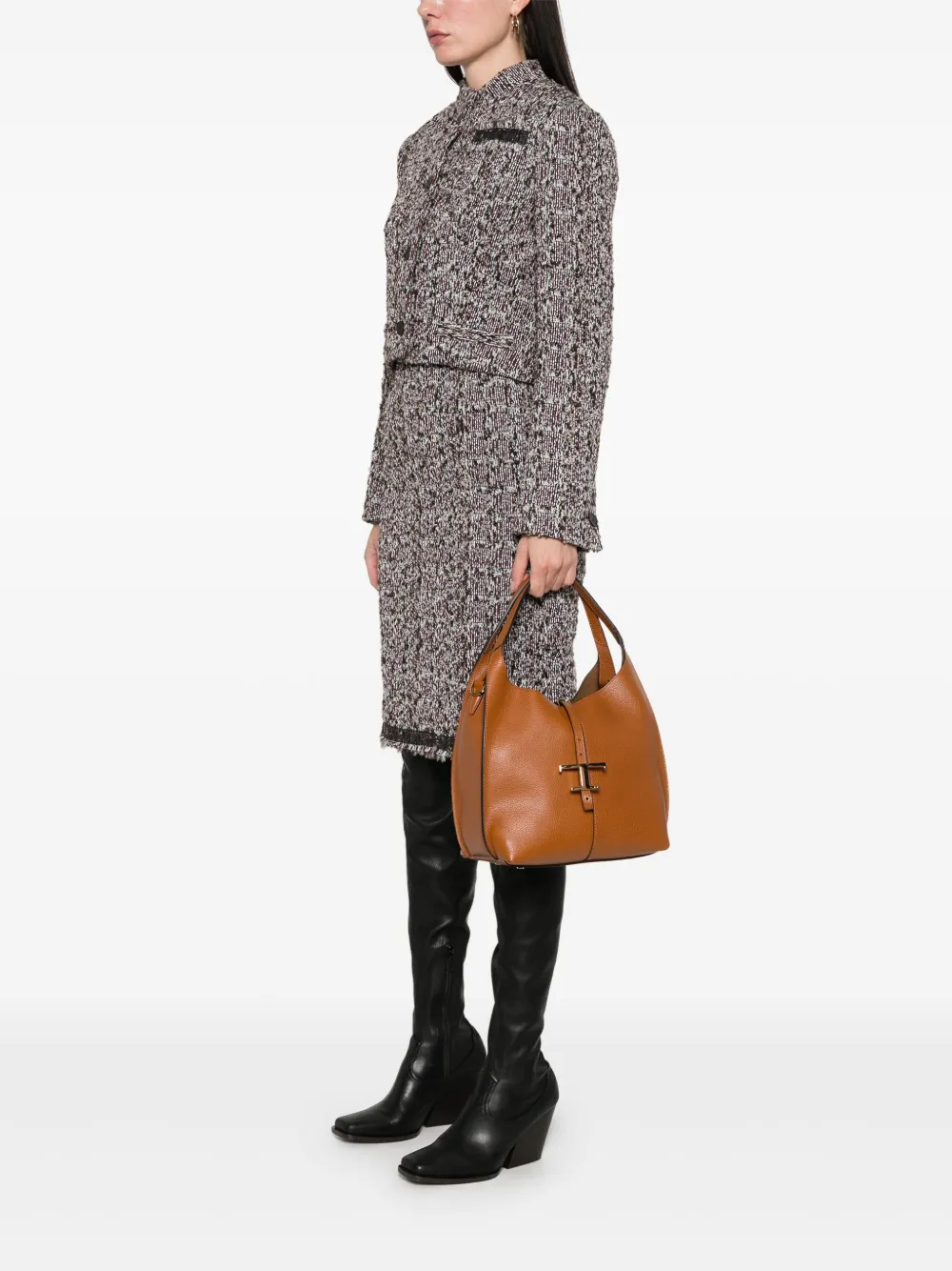 Tod's T Timeless shopper - Bruin