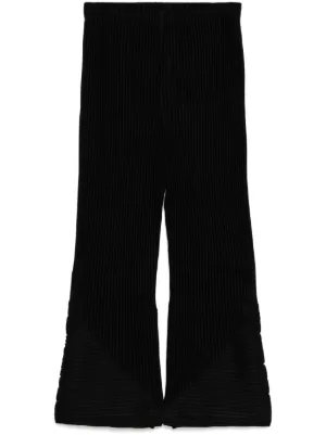 Homme Plissé Issey Miyake テーパードパンツ | ブルー | FARFETCH JP