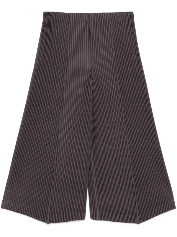 20AW ISSEY MIYAKE MEN 変形 総柄 幾何学 ハーフパンツ